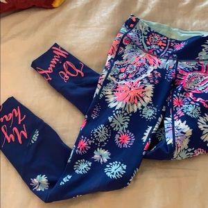 Lilly Pulitzer athletic leggings